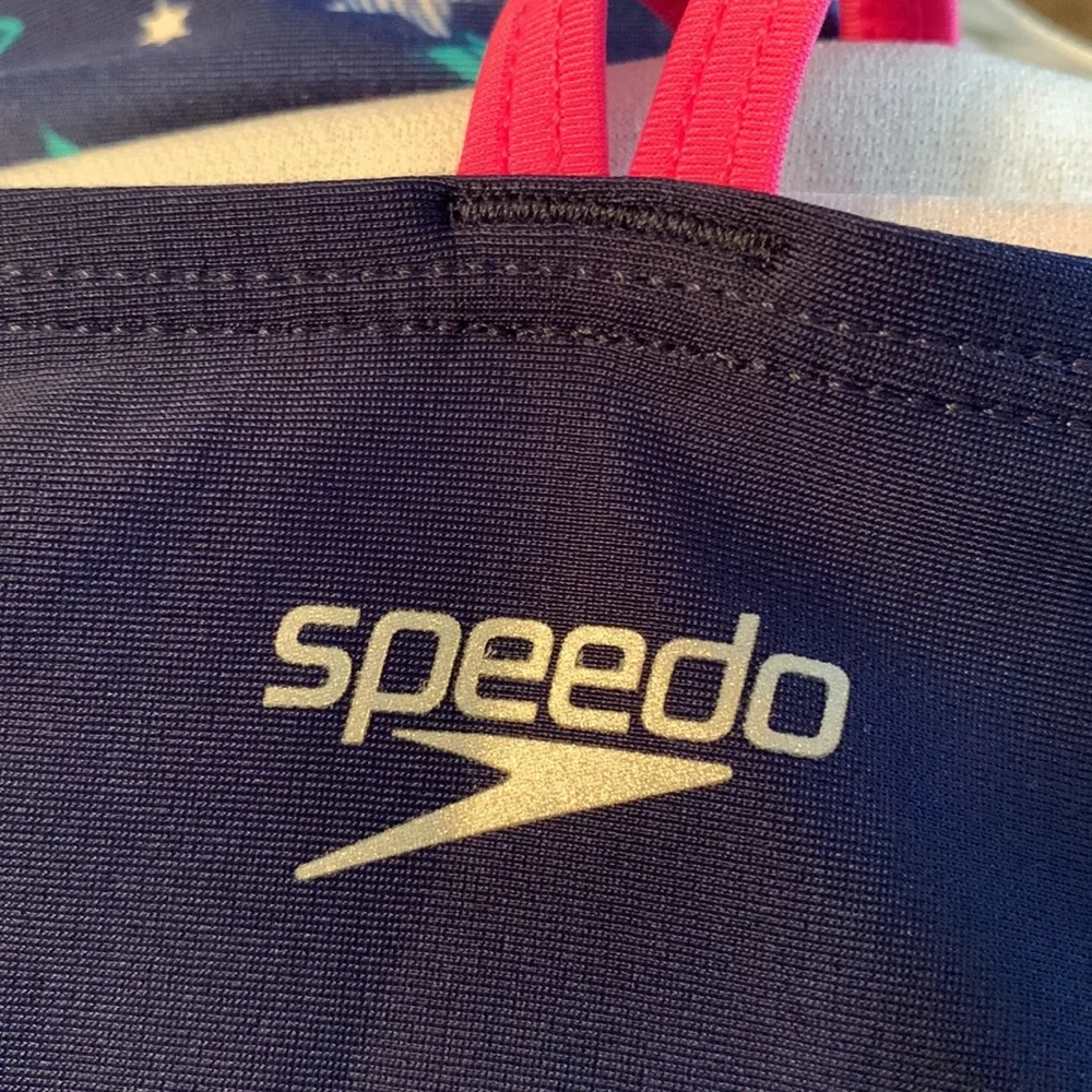 Speedo Girls Thin Strap One-piece Swimsuit